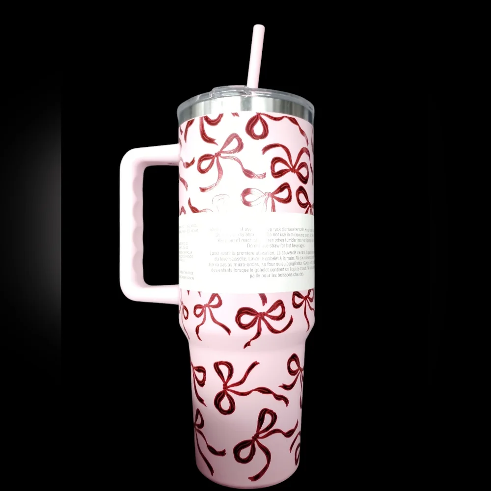 🩷*Ashland* PINK and RED BOW Design 🎀 💕 - Picture 2 of 3